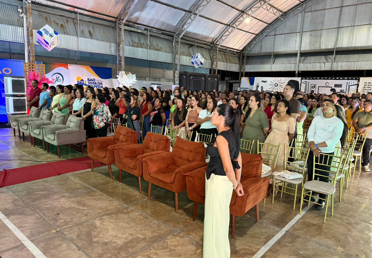 Prefeitura de São José da Tapera realiza abertura da Jornada Pedagógica 2026